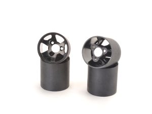Contact RC 1/12 Standard Rear Rims - Black - 2 pairs