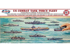 Atlantis Models 1:1200 US Navy Task Force Set 12 Different Ships