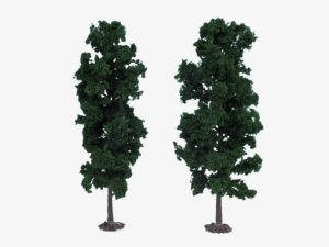Heki 1130 2 Beech Trees 18cm (Dark Green)