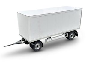 Carson 1:14 2-Axle Boxed Trailer