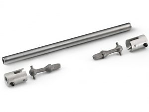Carson 1:14 Alum./Steel Univer.Drive Shaft Set