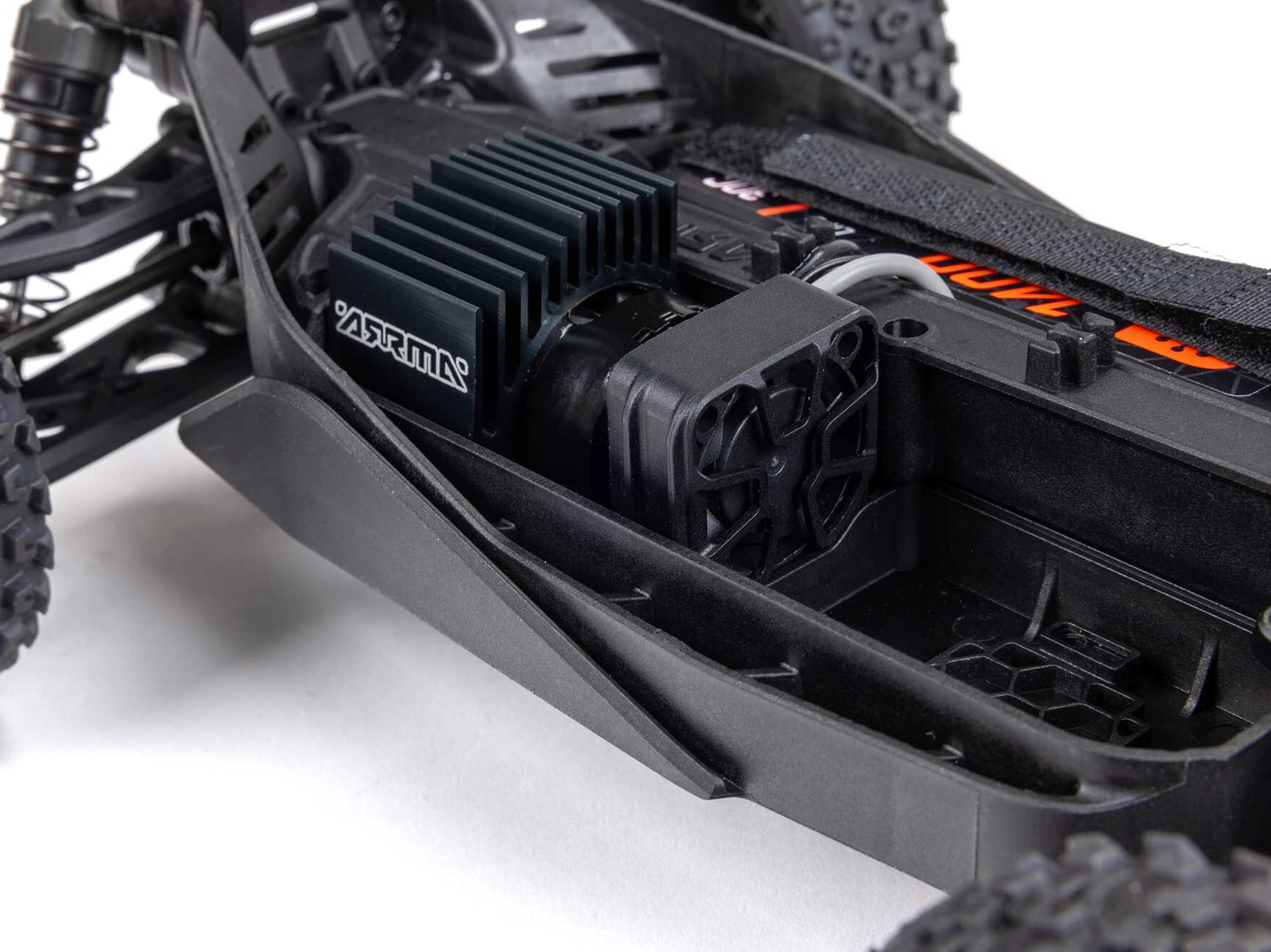 Arrma 1/14 TYPHON GROM MEGA 4X4 Buggy with Battery & Charger Red - Image 19