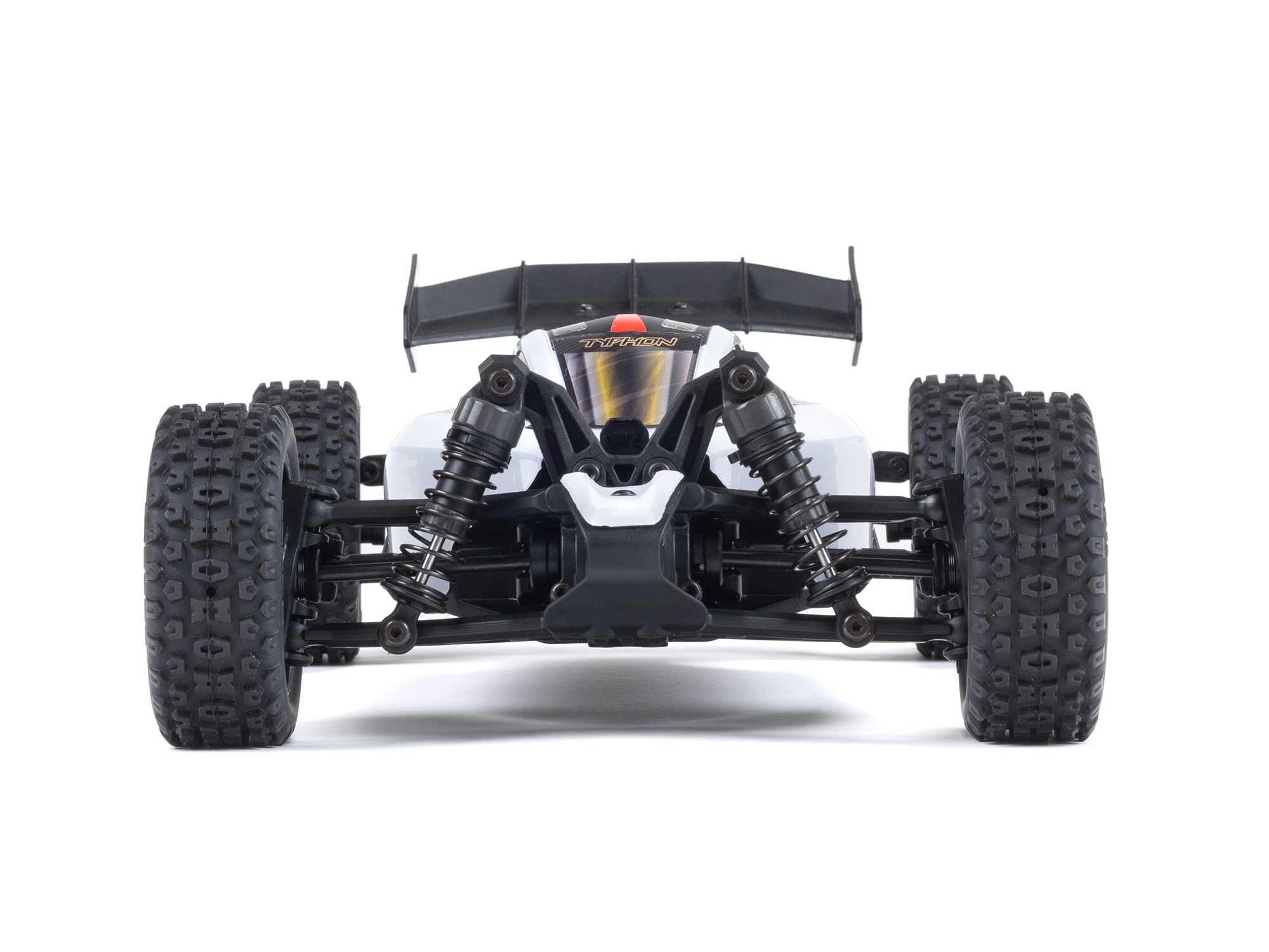 Arrma 1/14 TYPHON GROM MEGA 4X4 Buggy with Battery & Charger Red - Image 6
