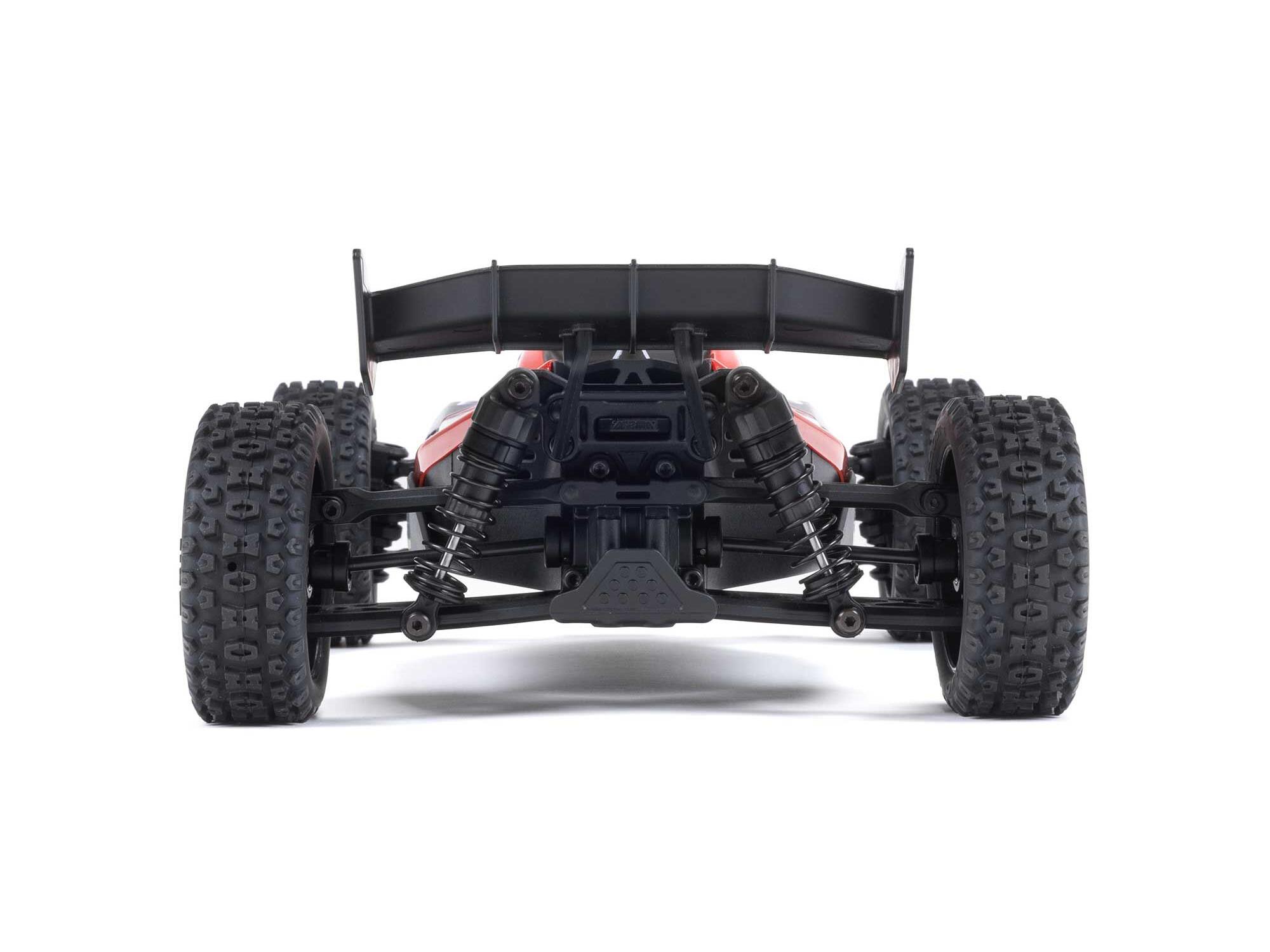 Arrma 1/14 TYPHON GROM MEGA 4X4 Buggy with Battery & Charger Red - Image 8