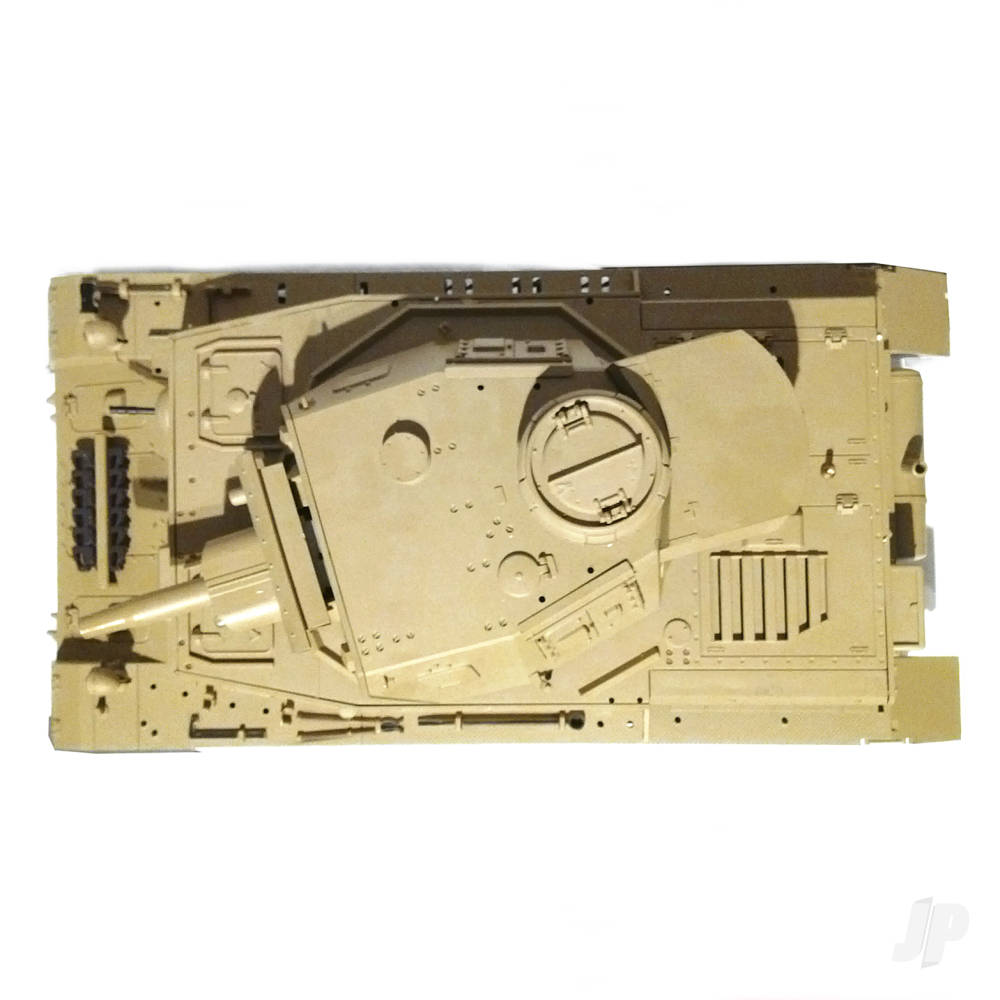 Henglong 1:16 German Dak PZKPFW.IV AUSF. F-1 with Infrared Battle System (2.4GHz + Shooter + Smoke + Sound) - Image 4