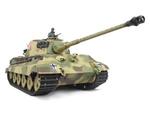 Henglong 1:16 German King Tiger Henschel with Infrared Battle System (2.4GHz + Shooter + Smoke + Sound + Metal Gearbox)