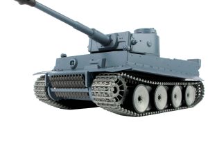 Henglong 1:16 German Tiger I with Infrared Battle System (2.4GHz + Shooter + Smoke + Sound + Metal Gearbox + Tracks + Metal Road Wheels + Drive Wheel + Idler)