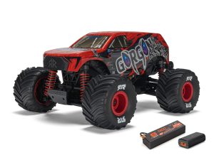 Arrma 1/16 GORGON GROM 4X4 RTR Monster Truck Red