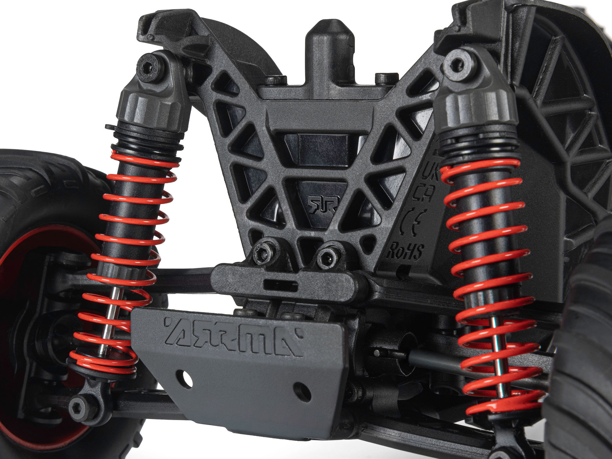 Arrma 1/16 GORGON GROM 4X4 RTR Monster Truck Red - Image 13