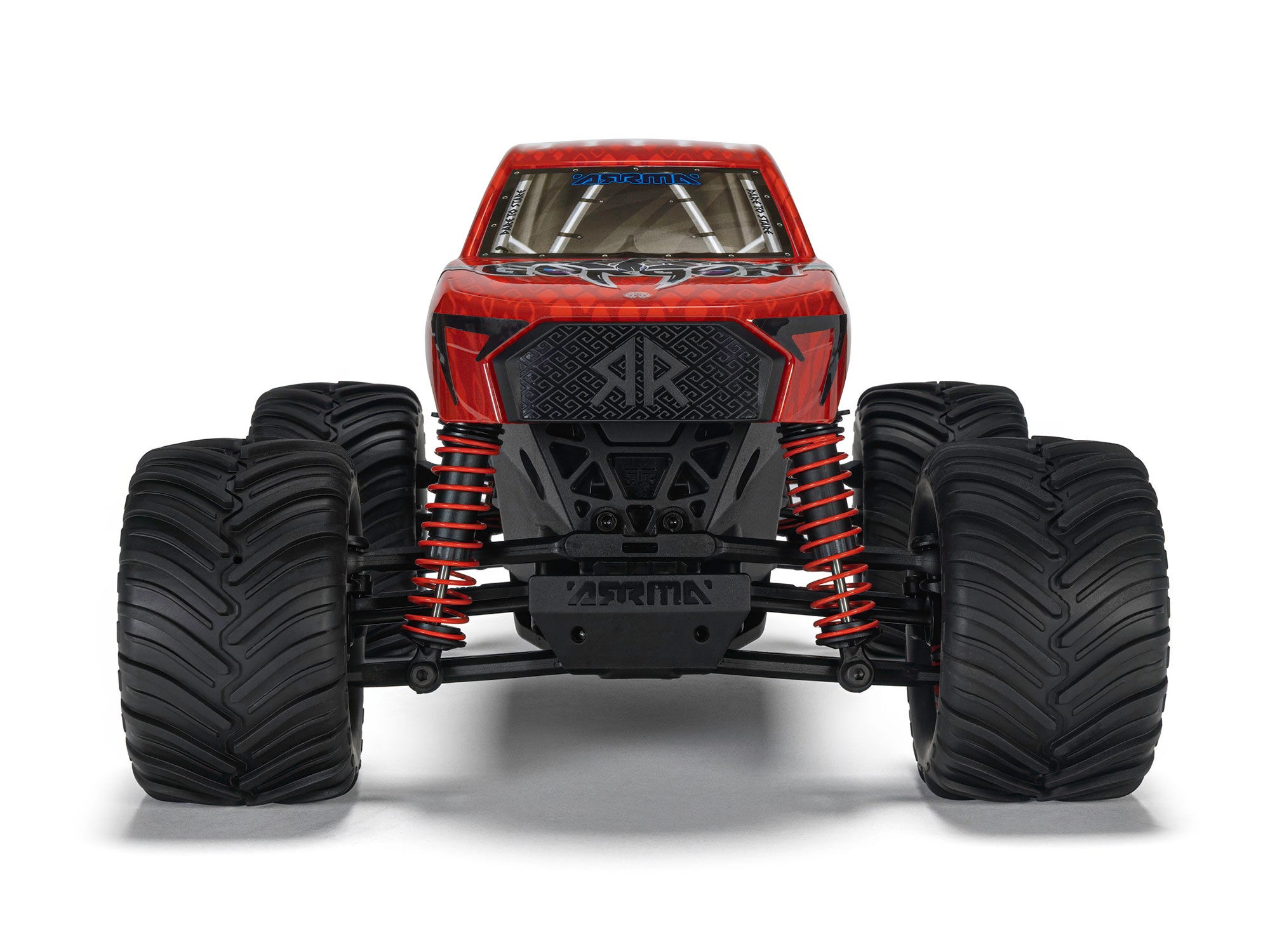 Arrma 1/16 GORGON GROM 4X4 RTR Monster Truck Red - Image 3