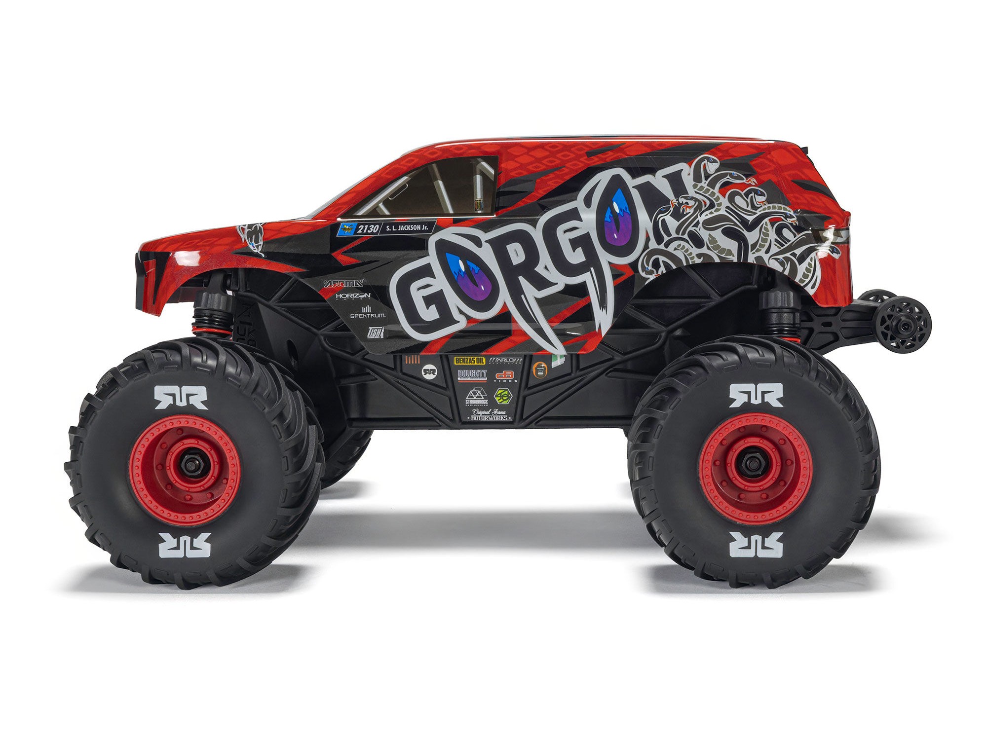 Arrma 1/16 GORGON GROM 4X4 RTR Monster Truck Red - Image 4