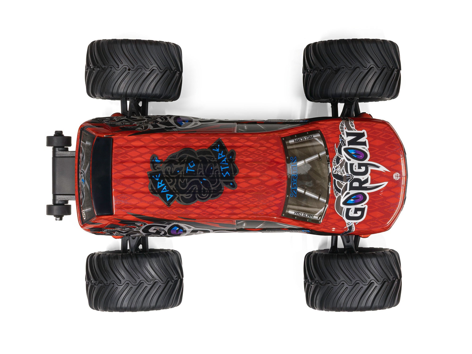 Arrma 1/16 GORGON GROM 4X4 RTR Monster Truck Red - Image 6