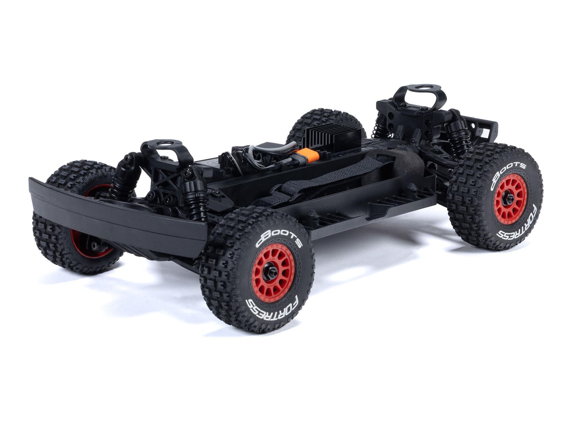 Arrma 1/16 MOJAVE GROM MEGA 4X4 DT with Battery & Charger Red - Image 9