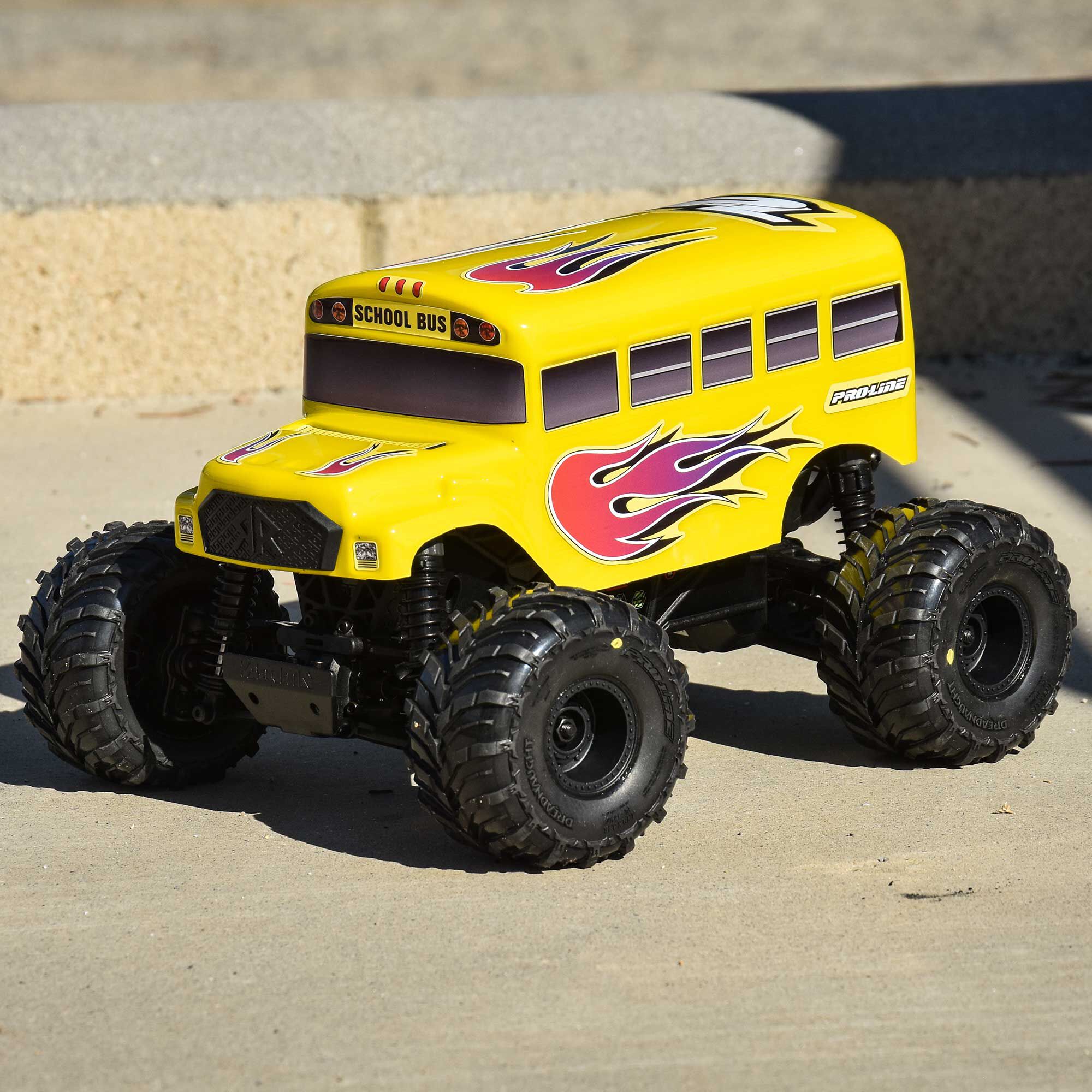 PRO 1/16 Pre-Cut (School Bus) Clear Body for ARRMA GORGON GROM - Image 2