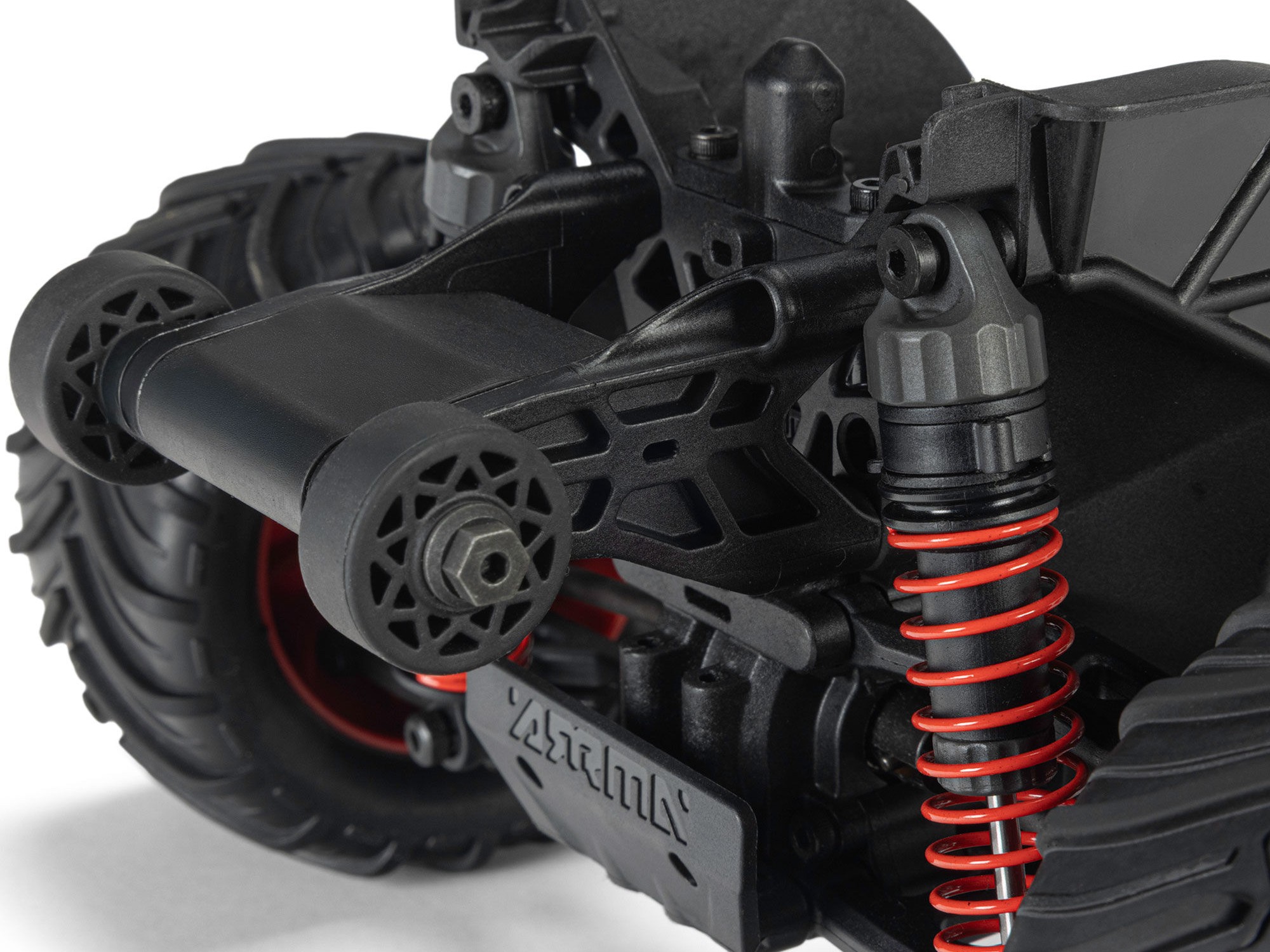 Arrma 1/16 QUAKE GROM 4X4 RTR Monster Truck Red - Image 13