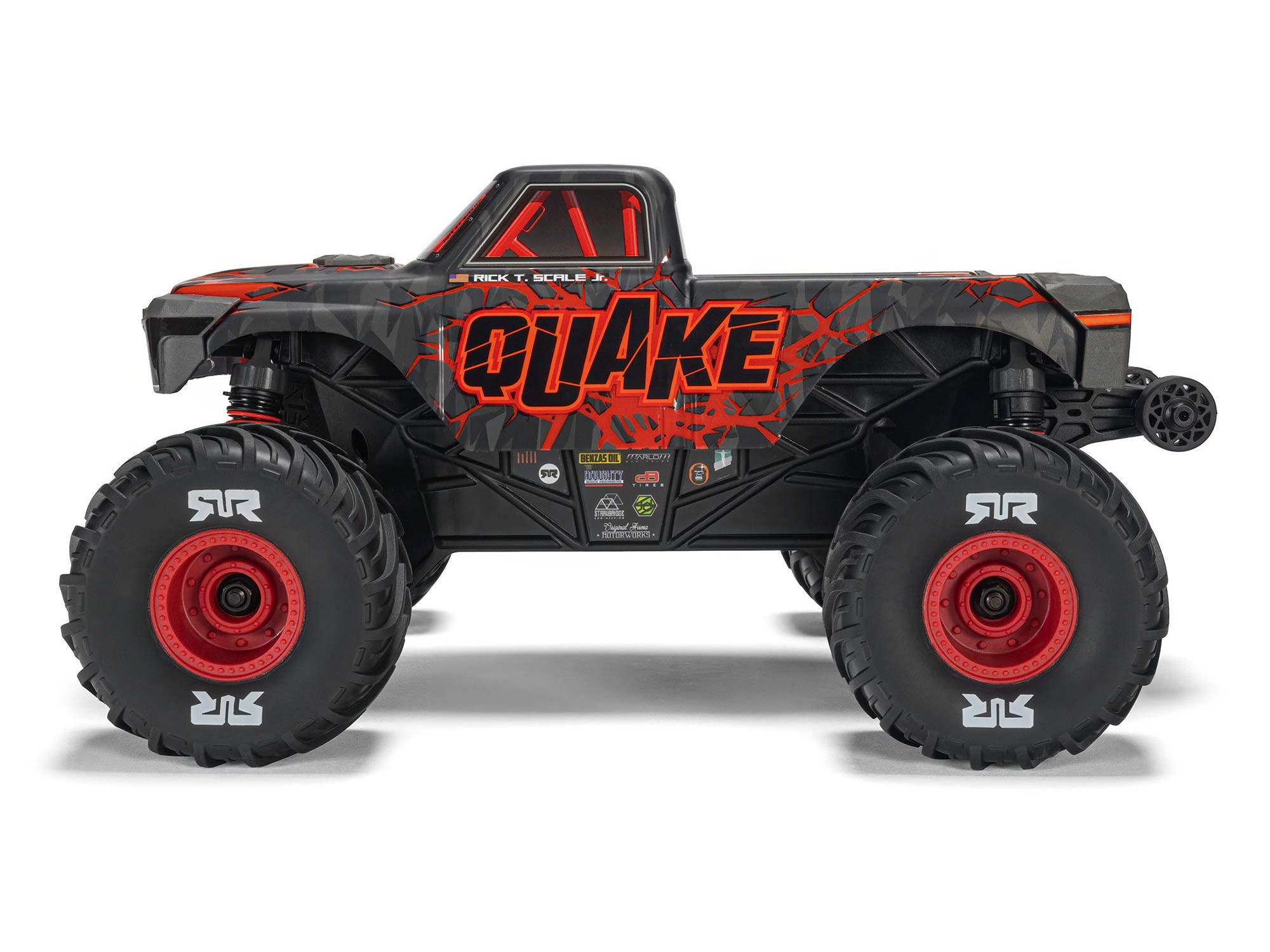 Arrma 1/16 QUAKE GROM 4X4 RTR Monster Truck Red - Image 4