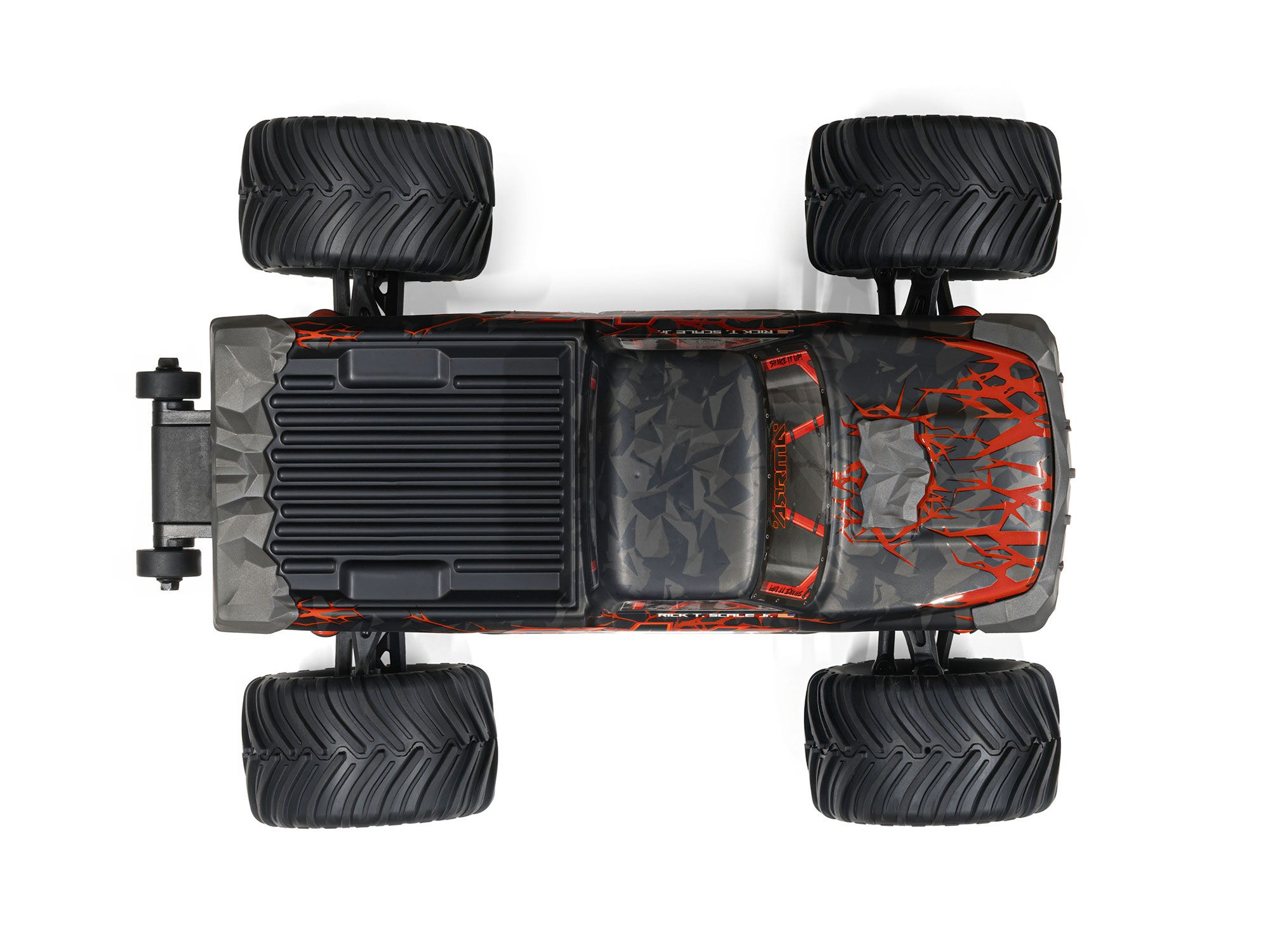 Arrma 1/16 QUAKE GROM 4X4 RTR Monster Truck Red - Image 6