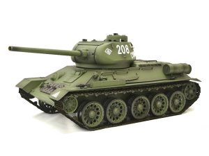 Henglong 1:16 Russian T-34 / 85 1944 Tank with Infrared Battle System (2.4GHz + Shooter + Smoke + Sound)