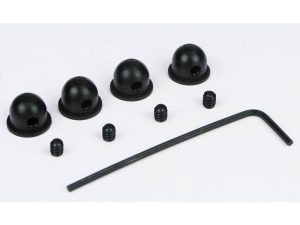 Dubro 1/16in (1.5mm) Micro Wheel Collars (4 pcs per package)
