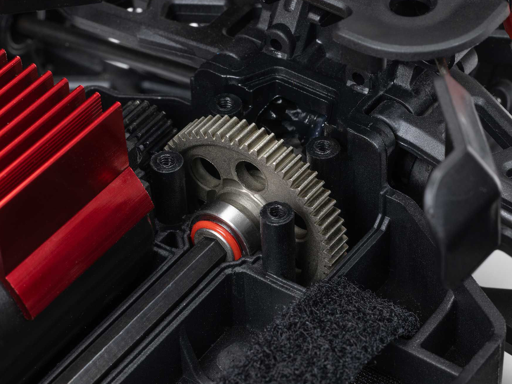 Arrma 1/18 GRANITE GROM MEGA 4X4 MT with Battery & Charger Red - Image 5