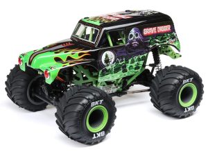 Losi 1/18 Mini LMT 4WD Brushed Monster Truck RTR Grave Digger