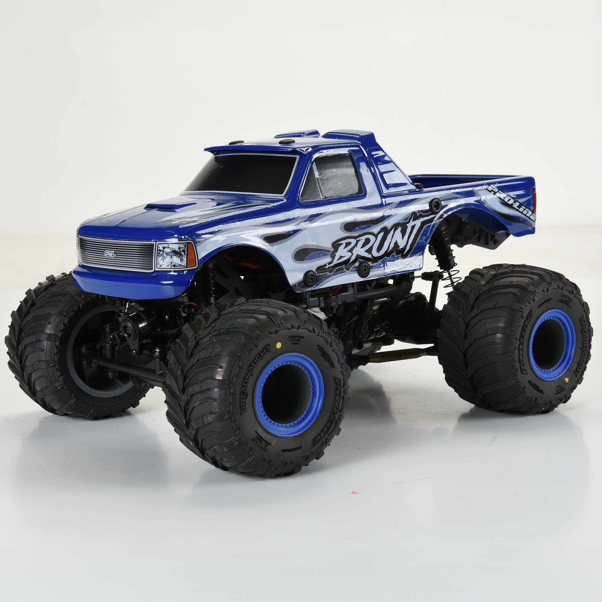 PRO 1/18 Pre-Cut Brunt Tough-Color Blue Body for Losi Mini LMT - Image 2