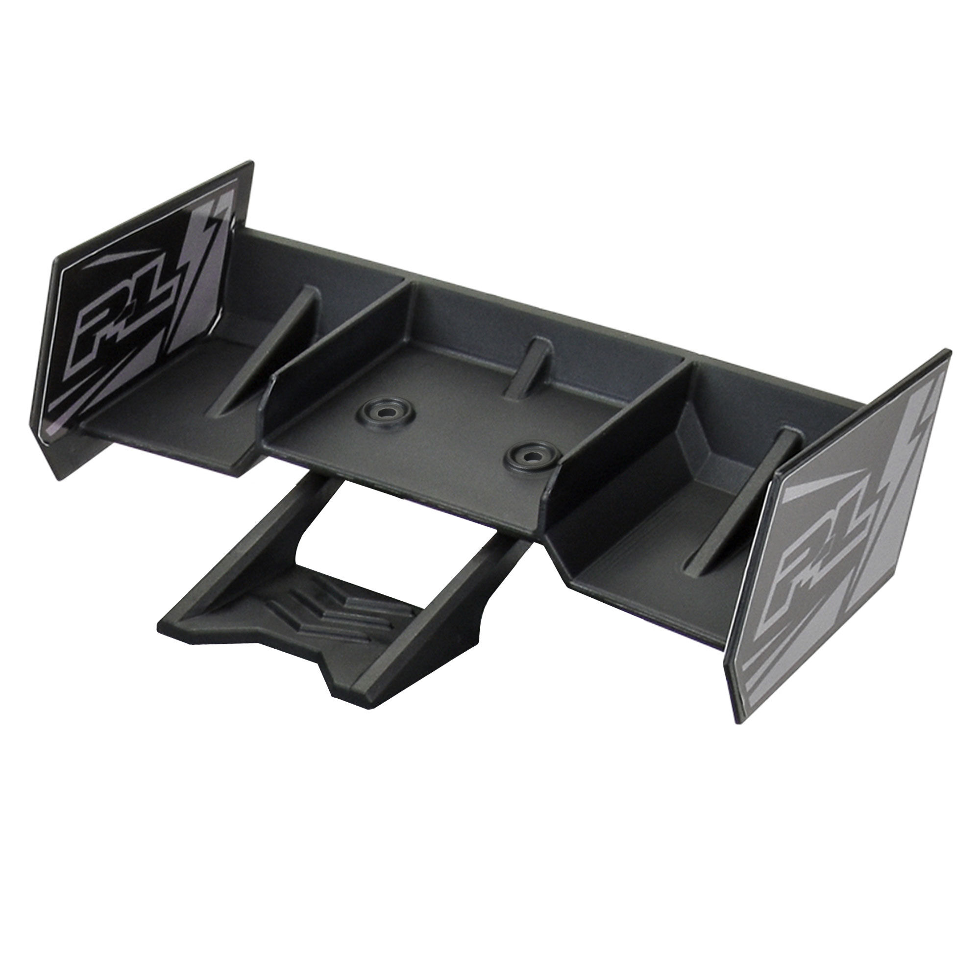 PRO 1/18 Sector Wing Set and Roof Skids Black: Granite GROM