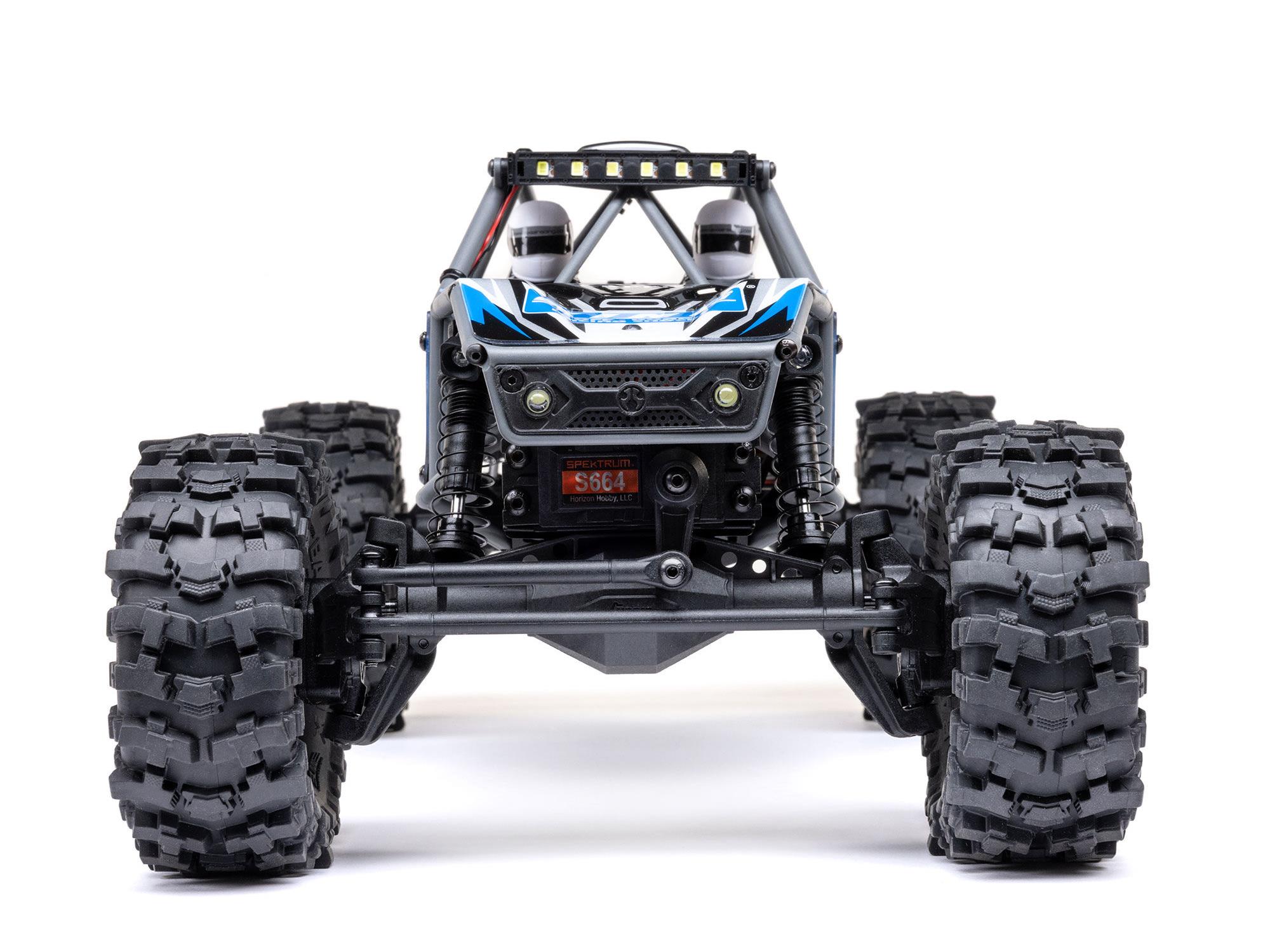 Axial 1/18 UTB18 Capra 4WS 4WD Trail Buggy RTR with Bat/Chg Blue - Image 3