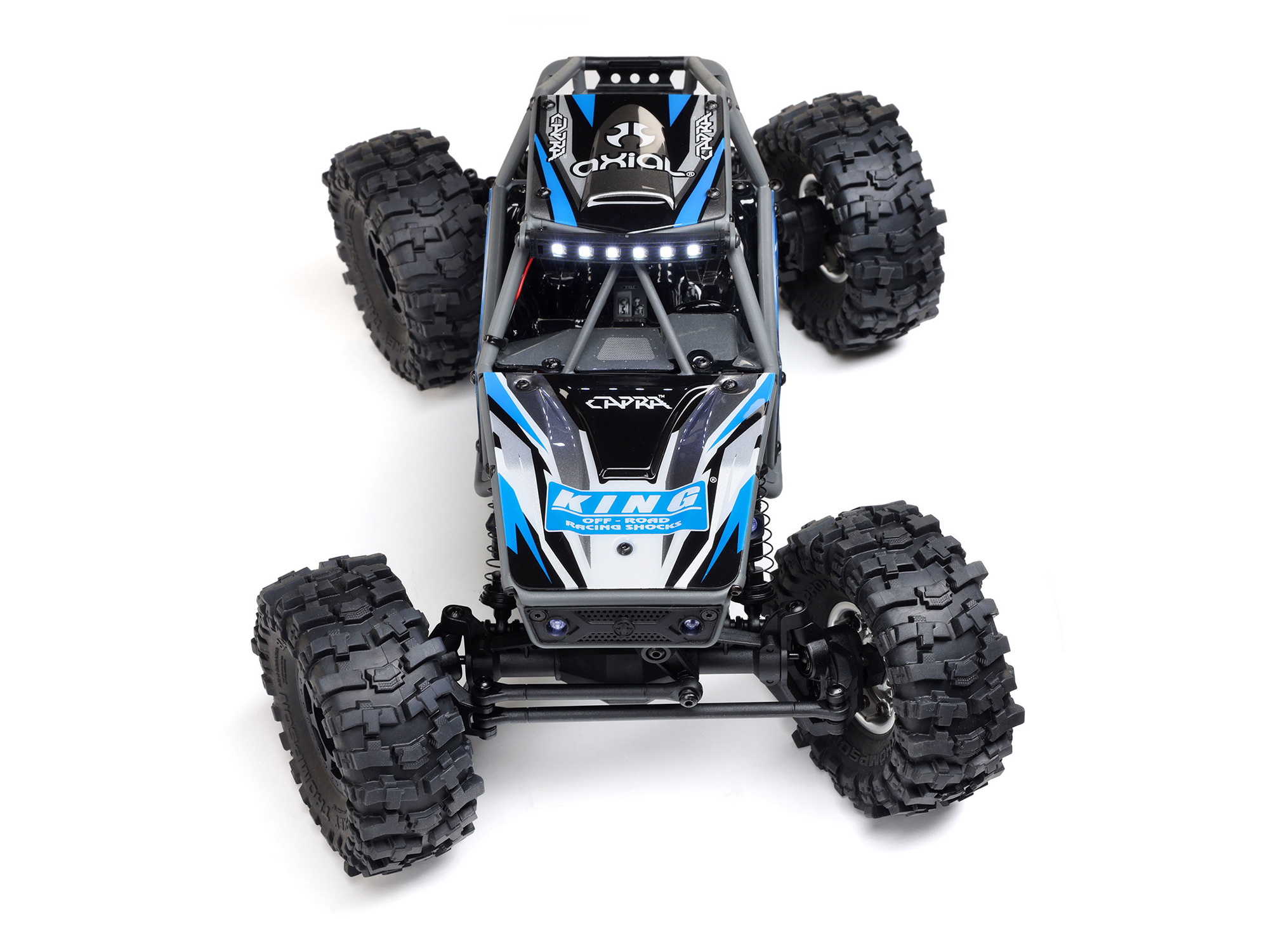 Axial 1/18 UTB18 Capra 4WS 4WD Trail Buggy RTR with Bat/Chg Blue - Image 6