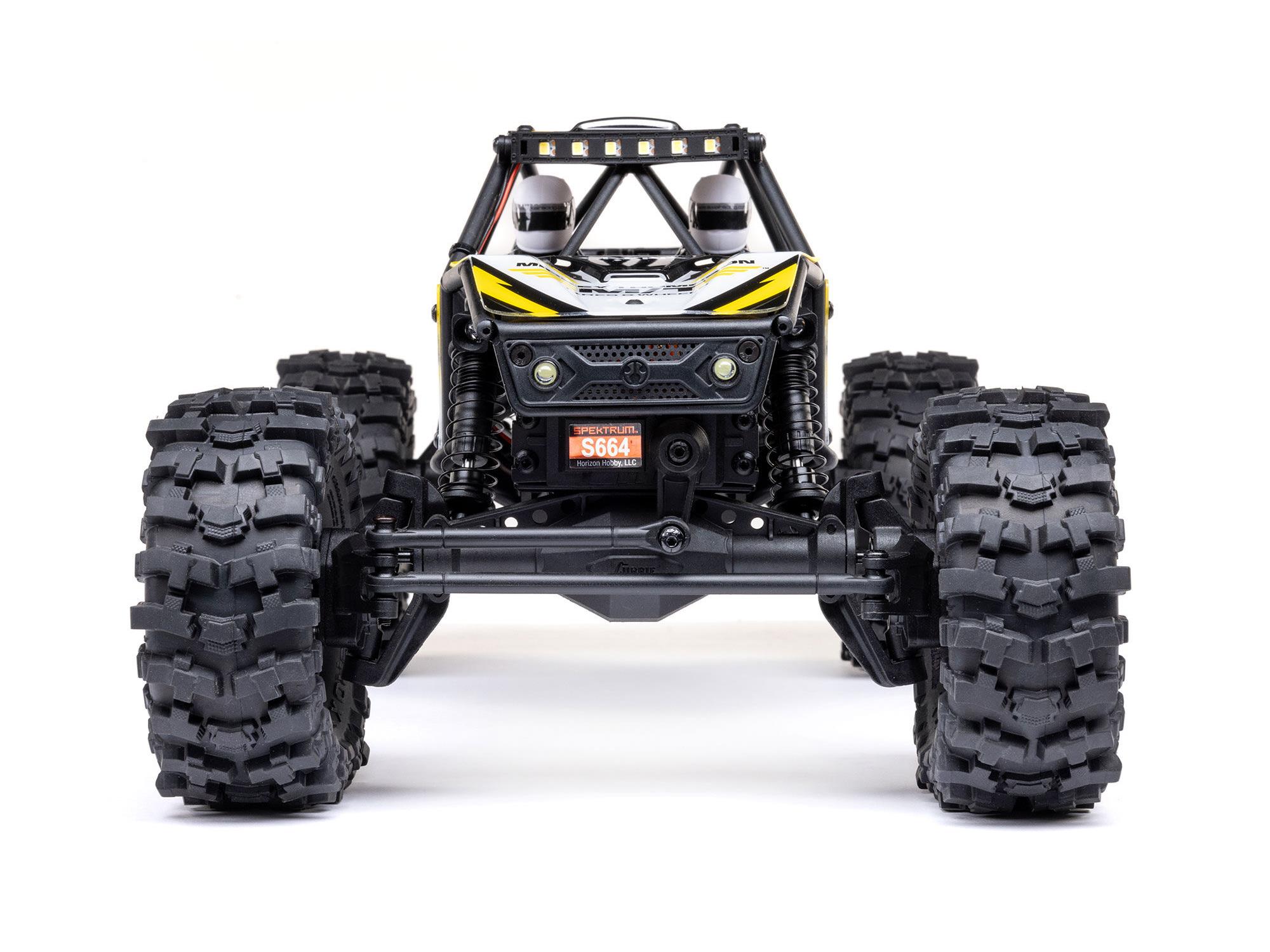 Axial 1/18 UTB18 Capra 4WS 4WD Trail Buggy RTR with Bat/Chg Yellow - Image 3
