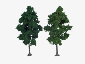 Heki 1202 2 Beech Trees 19cm (Dark Green)