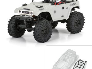 PRO 1/24 1979 Toyota Land Cruiser FJ40 Clear Body with Trail Cag