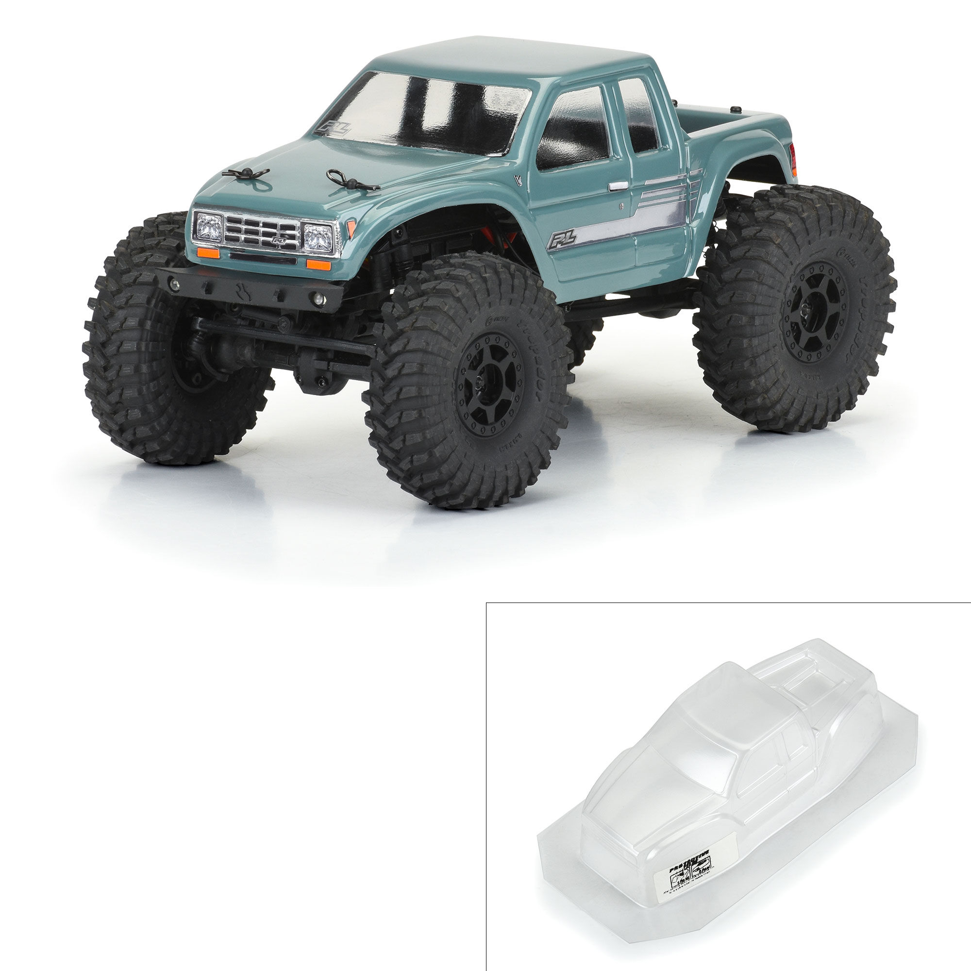 PRO 1/24 Coyote High Performance Clear Body: SCX24