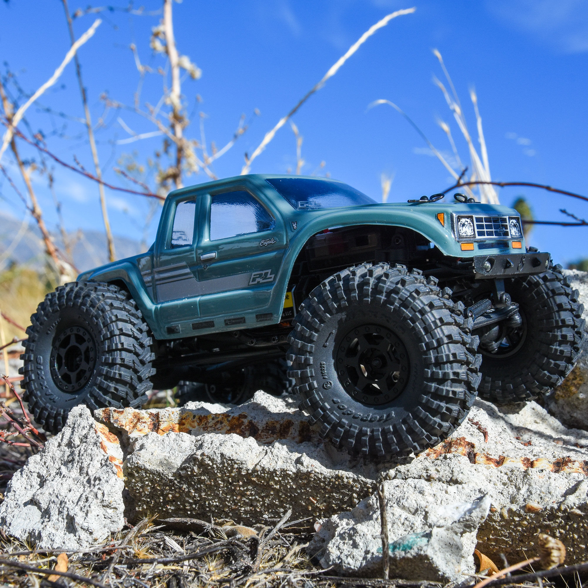 PRO 1/24 Coyote High Performance Clear Body: SCX24 - Image 8