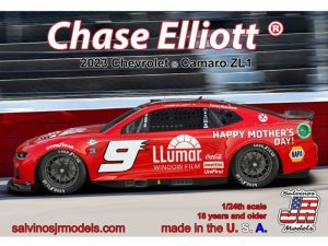 Salvinos JR Models 1:24 Hendrick Motorsports Chase Elliott 2023 Camaro "Llumar"