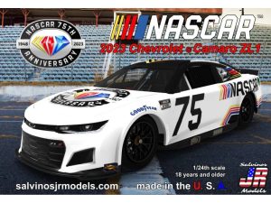 Salvinos JR Models 1:24 NASCAR 75th Diamond Anniversary 2023 Camaro