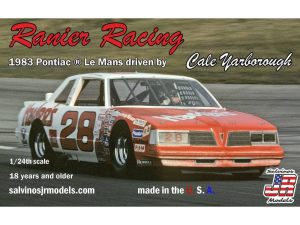 Salvinos JR Models 1:24 Ranier Racing 1983 Pontiac LeMans driven by Cale Yarborough