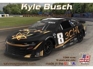 Salvinos JR Models 1:24 Richard Childress Racing Kyle Busch 2023 Camaro Primary