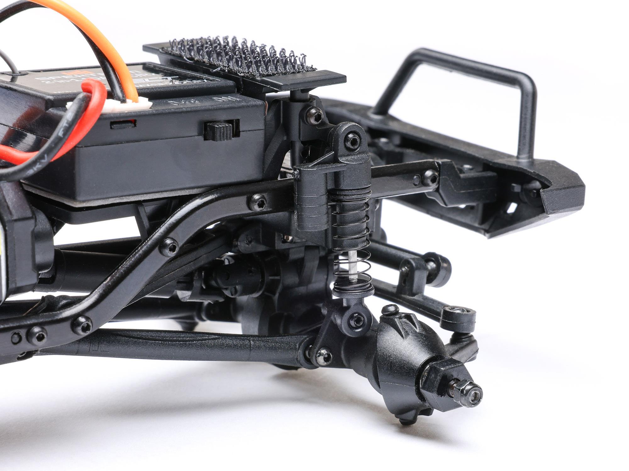 Axial 1/24 SCX24 Base Camp 4WD Rock Crawler RTR Blue - Image 15