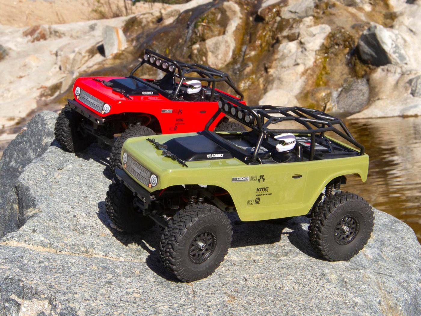 Axial 1/24 SCX24 Deadbolt 4WD Rock Crawler RTR Green - Image 13