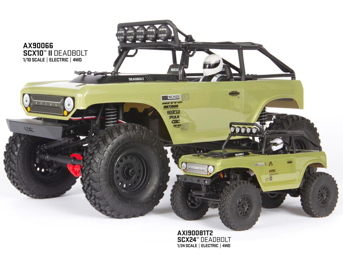 Axial 1/24 SCX24 Deadbolt 4WD Rock Crawler RTR Green - Image 15