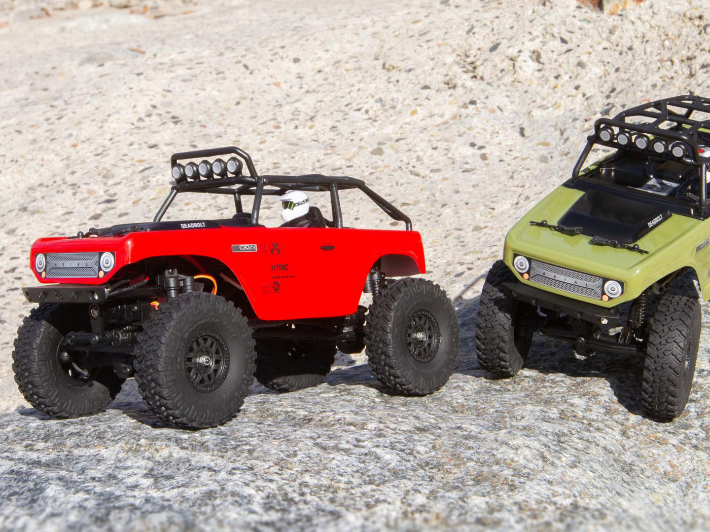 Axial 1/24 SCX24 Deadbolt 4WD Rock Crawler RTR Green - Image 9