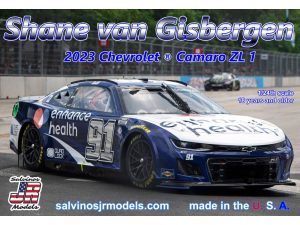 Salvinos JR Models 1:24 Trackhouse Racing 2023 Shane Van Gisbergen Camaro