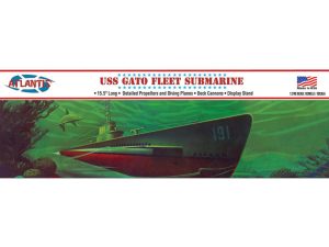 Atlantis Models 1:240 WWII Gato Class Fleet Submarine