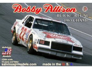 Salvinos JR Models 1:25 Bobby Allison 1983 Buick Regal Champion