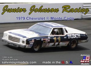 Salvinos JR Models 1:25 Junior Johnson Racing 1979 Chevrolet Monte Carlo Driven by Cale Yarborough