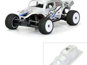 PRO 1/28 VW Baja Bug Clear Body: Micro-T