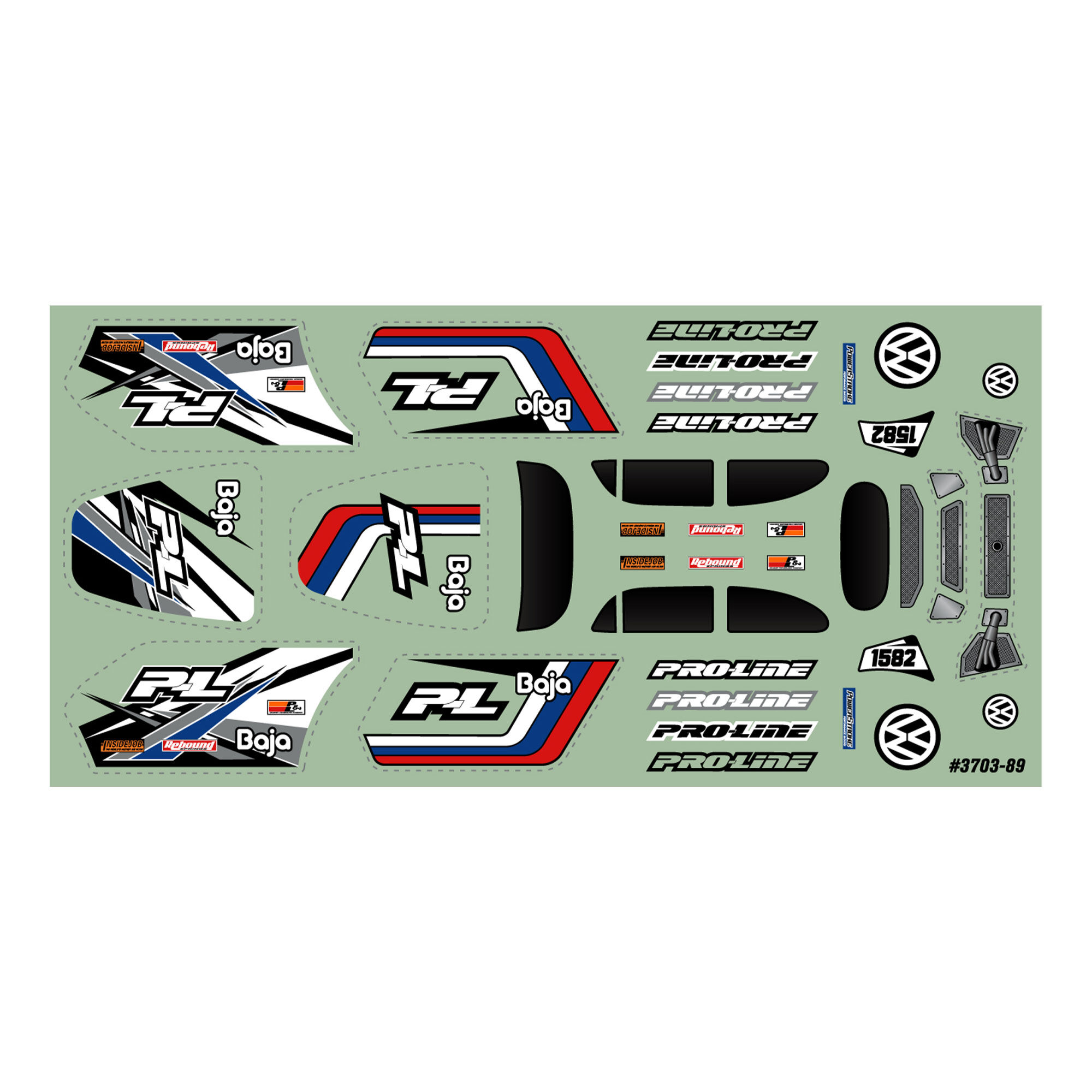 PRO 1/28 VW Baja Bug Clear Body: Micro-T - Image 4