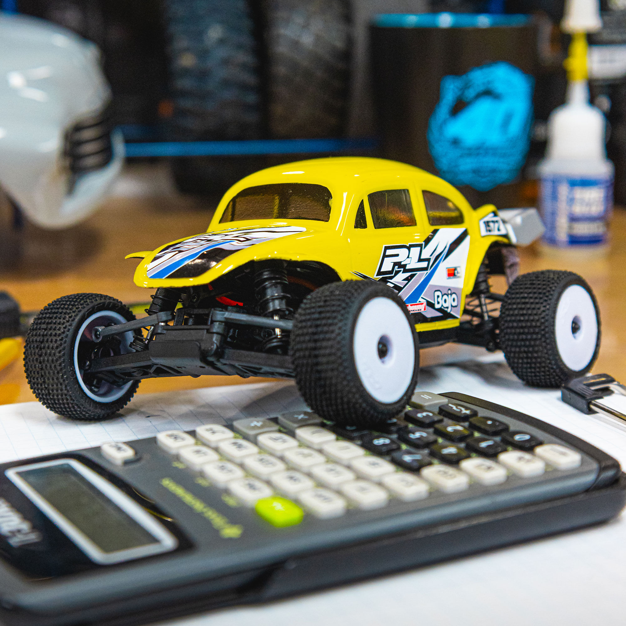 PRO 1/28 VW Baja Bug Clear Body: Micro-T - Image 5