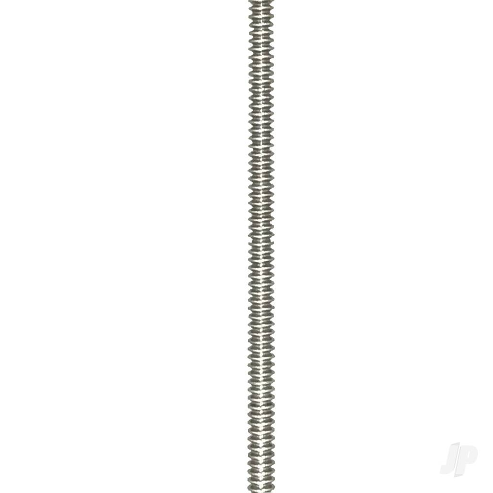 Dubro 12in, 4-40 Fully Threaded Rod (1 pc per tube)